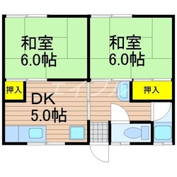 箕島558-3平屋の物件間取画像